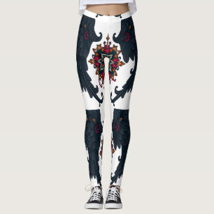 Legging Mystic Mandala Elephant Art