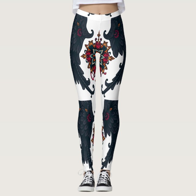 Legging Mystic Mandala Elephant Art (Frente)