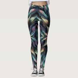 Legging Mythical Feathers