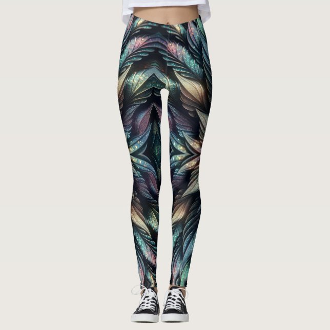 Legging Mythical Feathers (Frente)