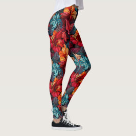 Legging Nº 10 Padrão Floral
