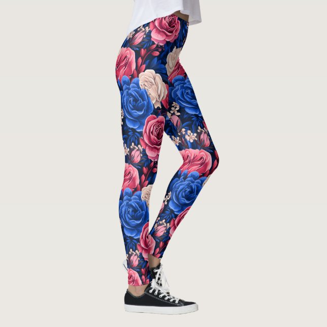 Legging Nº 11 Padrão Floral (Direita)