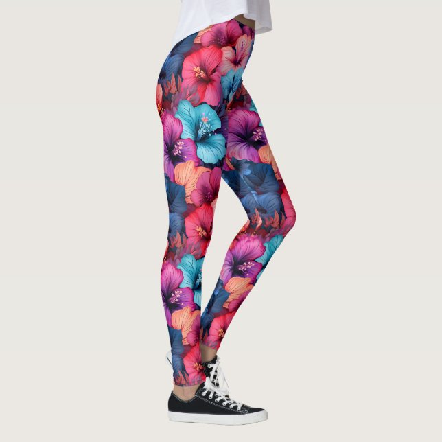 Legging Nº 37 Padrão Floral (Direita)