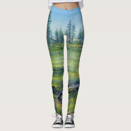 Legging "Na Borda dos Mares"
