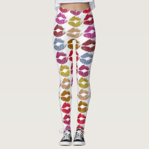 Legging Na moda Lábios coloridos nº 11