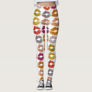 Legging Na moda Lábios coloridos nº 26