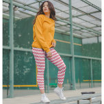 Legging Na moda moderno - Hipster físico - imagem geométri<br><div class="desc">Costume, moderno, legal, chic, na moda, respirável, costurado à mão, padrão geométrico de zague rosa-escuro as mulheres com comprimento de cheio praticam yoga ginástica correndo calças de leggings, que se estica para ajustado seu corpo, abraços em todos os lugares certos, volta depois da lavagem, e não perder sua forma em...</div>