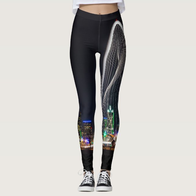 Legging Na Ponte Margaret Hunt Hill (Frente)