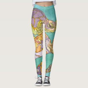 Legging Nadar com caneleiras de Giants