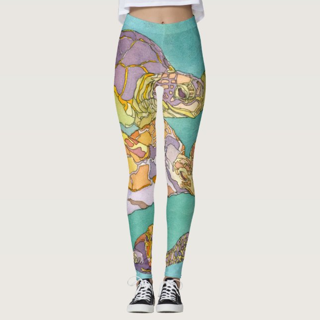 Legging Nadar com caneleiras de Giants (Frente)
