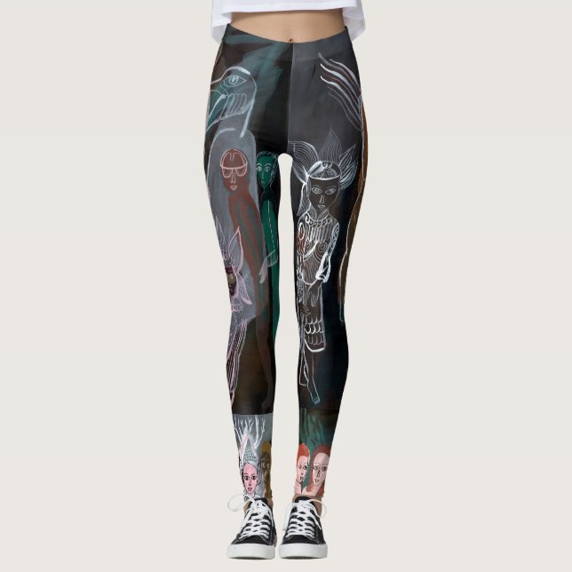 Legging Nadar no mundo de espírito (Frente)
