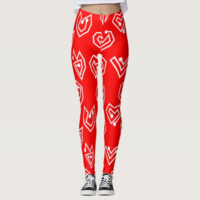 Legging Namorados Branco Mazes (Frente)