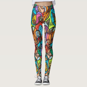 Legging Não coloque todos os seus ovos na mesma cesta