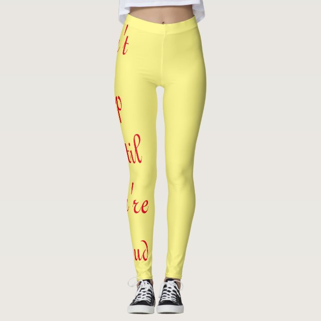 Legging não pare (Frente)