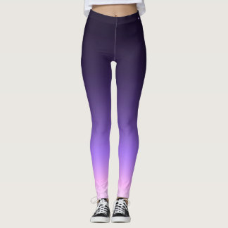 Legging Nascer do sol roxo adiantado