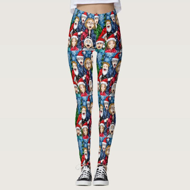 Legging Natal Caroling (Frente)