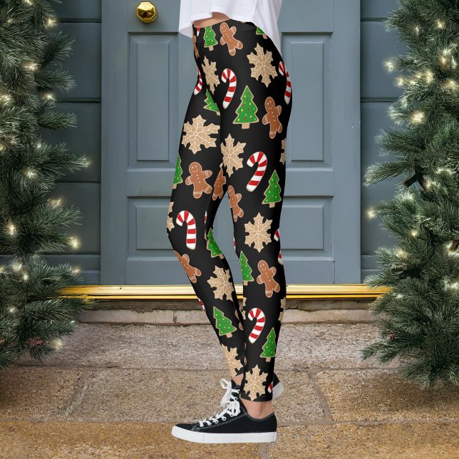 Legging Natal Cookies Novelty Feriado (Criador carregado)
