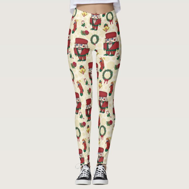 Legging Natal de Férias do Quebra-Nozes (Frente)
