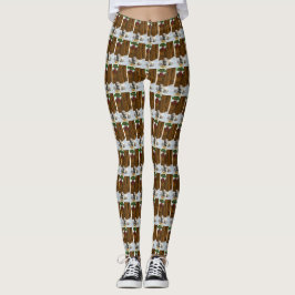 Legging Natal de Goldendoodle