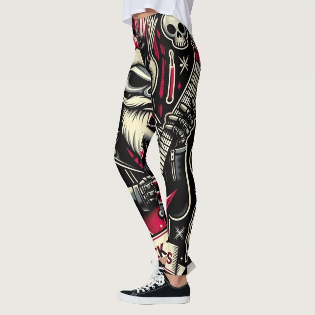 Legging Natal do Rocker (Esquerda)