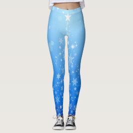 Legging Natal - Estética Shining Star Blue