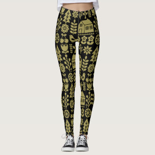 Legging Natal Nórdico Escandinavo