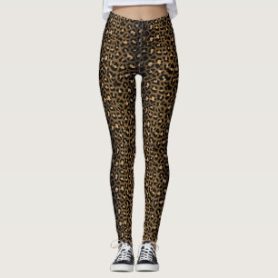 Legging Nature Amadurece Impressão Animal Leopardo Punk