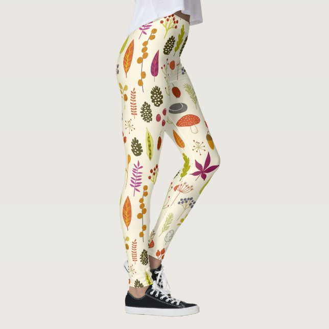Legging Natureza da floresta (Direita)