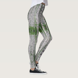 Legging Natureza da Floresta de Birch