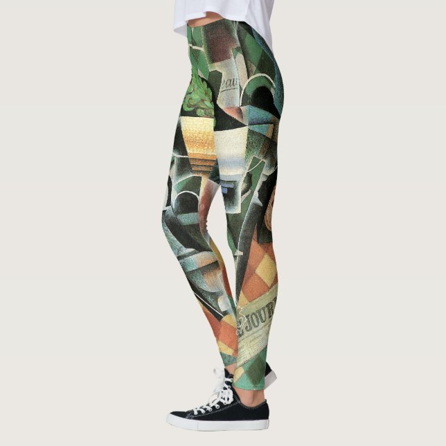 Legging Natureza-morta com Toalha de Mesa Xadrez de Juan G (Esquerda)