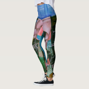 Legging Natureza Morta Diante de uma Janela Aberta por Jua