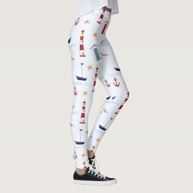 Legging Náutica Simples e Divertida (Direita)