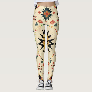 Legging Navajo Inspirou Aztec