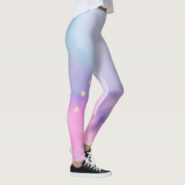Legging Nebulosa do Pastel Glitter