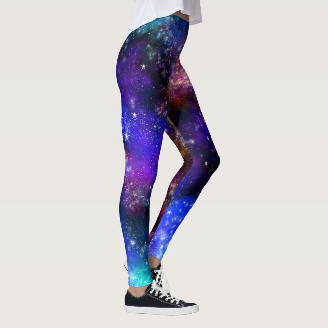 Legging Nebulosa Espacial Externa da Galáxia (Direita)