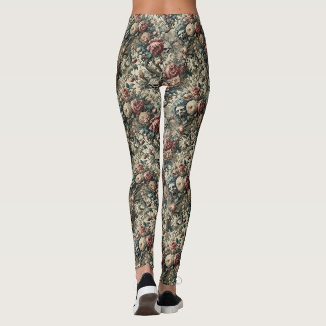 Legging Necromância da Gama - Vitoriana Gótica (Verso)