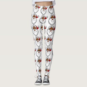 Legging negro africano santa claus