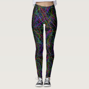 Legging Neon Crosshatch: Grade Infinita 2