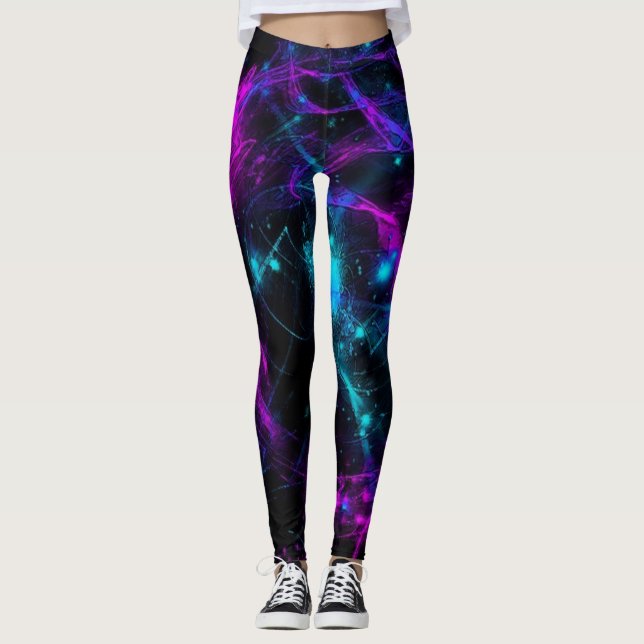 Legging Neon Galaxy (Frente)