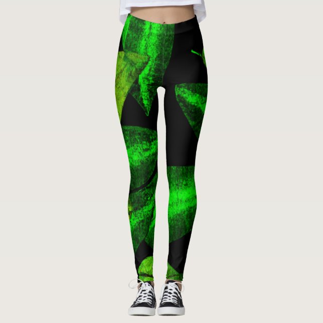 Legging Neon Green deixa Comprar de arte agora (Frente)