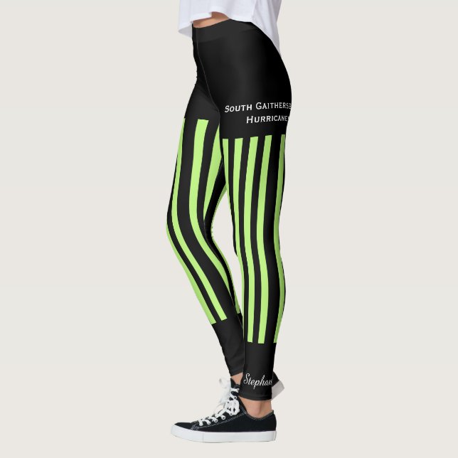 Legging Neon Green Team Club Yoga Fake Shorts (Esquerda)