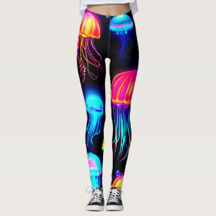 Legging Neon Jellyfish Dreamscape