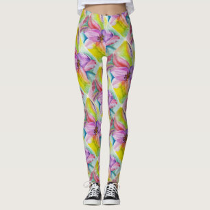 LEGGING NEON LILY   LEGISLAÇÕES FLORÍVEIS