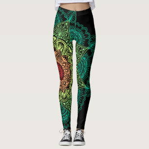 Legging Neon Mandala
