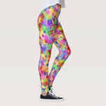 Legging Néon na moda do respingo colorido do arco-íris da<br><div class="desc">Estas caneleiras legal da pintura do splatter são feitas em um arco-íris brilhante, vibrante da cor. Dos amarelos, dos verdes e dos rosa de néon a vermelho, a azul e a alaranjado, estas caneleiras têm um respingo painterly do brilho alegre. São perfeitos para artistas, hippys, bohemians e qualquer um que...</div>