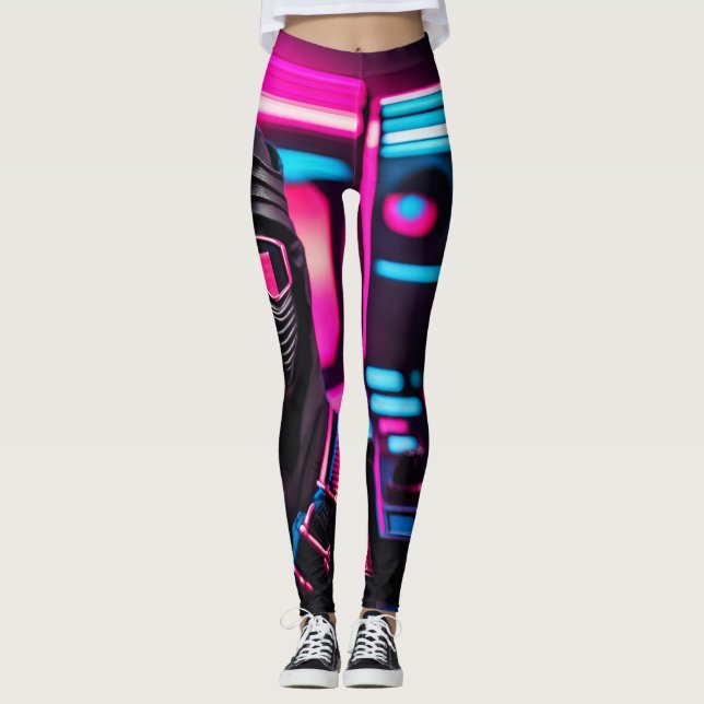 Legging neon ninja (Frente)