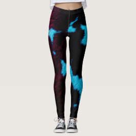 Legging Neon Noir Cow