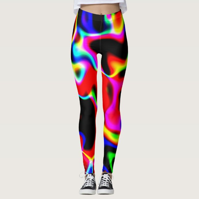 Legging Neon Rainbow (Frente)
