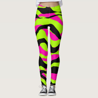 Legging Neoncore Tricolor Animal Print Zebra