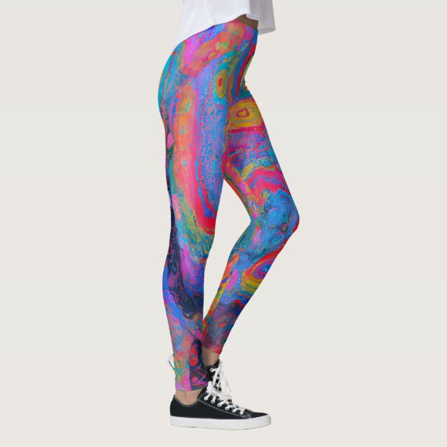 Legging Neural Firestorm (Direita)